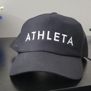 Athleta Charcoal Mesh Cap